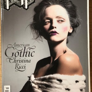 Pop Magazine no 9 Autumn/ Winter 2004 British Original  Fashion Magazine Christina Ricci cover