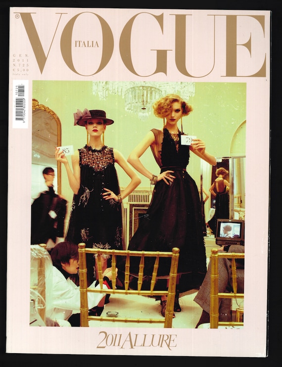 VOGUE ITALIA 2011 ファッション雑誌 VOGUE Magazine Italia November 2011 Beauty In BRITTANI KLINE
