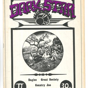 Dark Star No 2 March 1975 British Music Magazine.