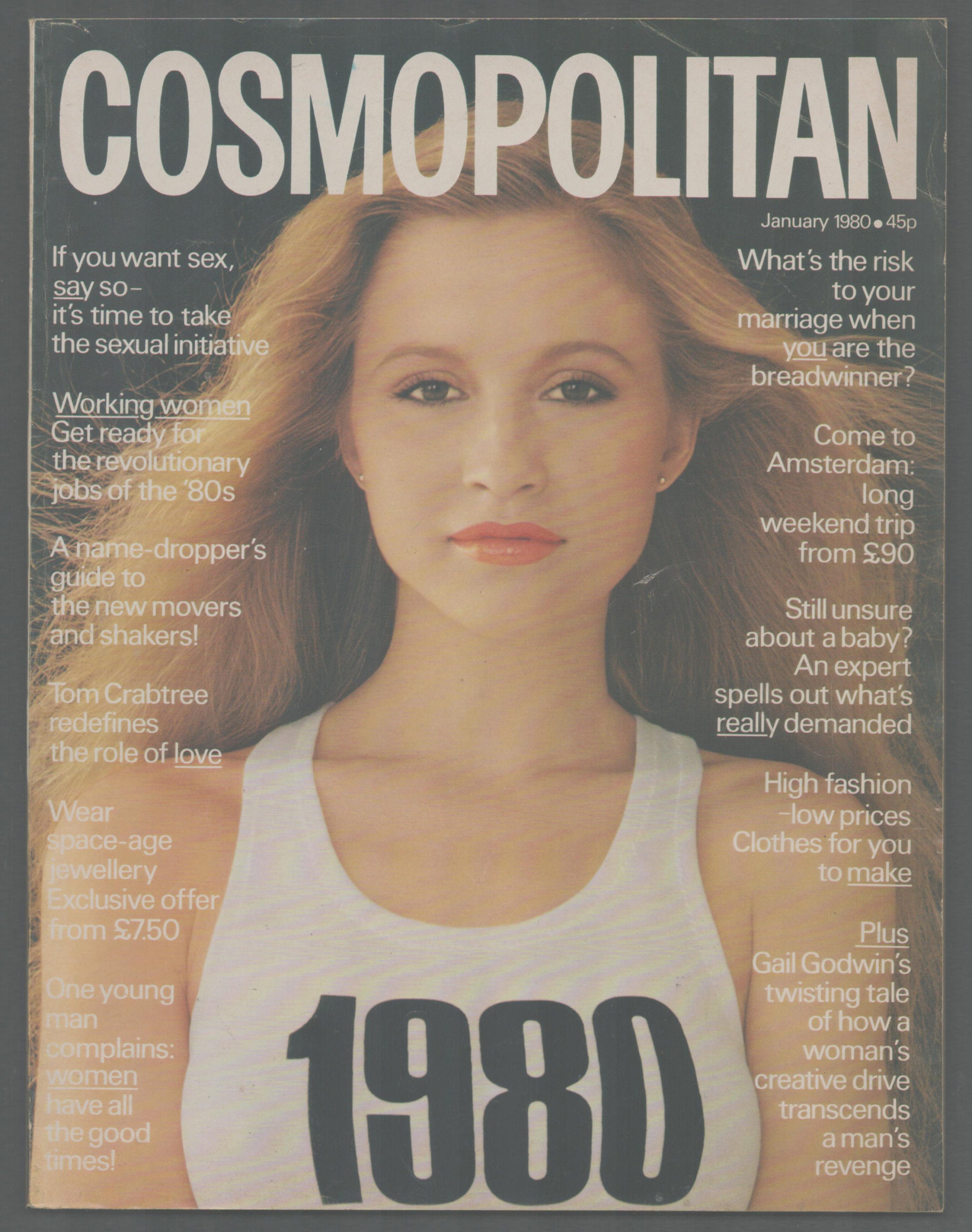 Cosmopolitan 1980's Covers