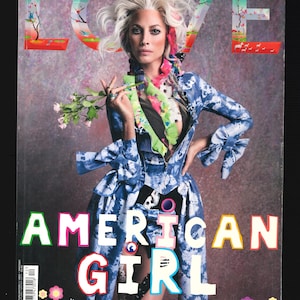 Love no 12 Girl no.3 Herbst / Winter 2014 Ausgefallene aus dem Modemagazin Christy Turlington