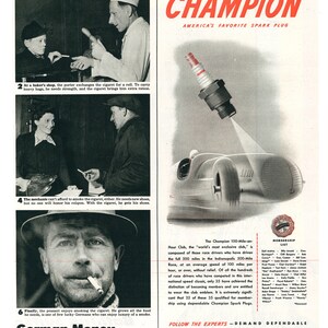 1947 Tear Sheets Ideal for Framing / Collage / Art / Design From Look Magazine (3)
