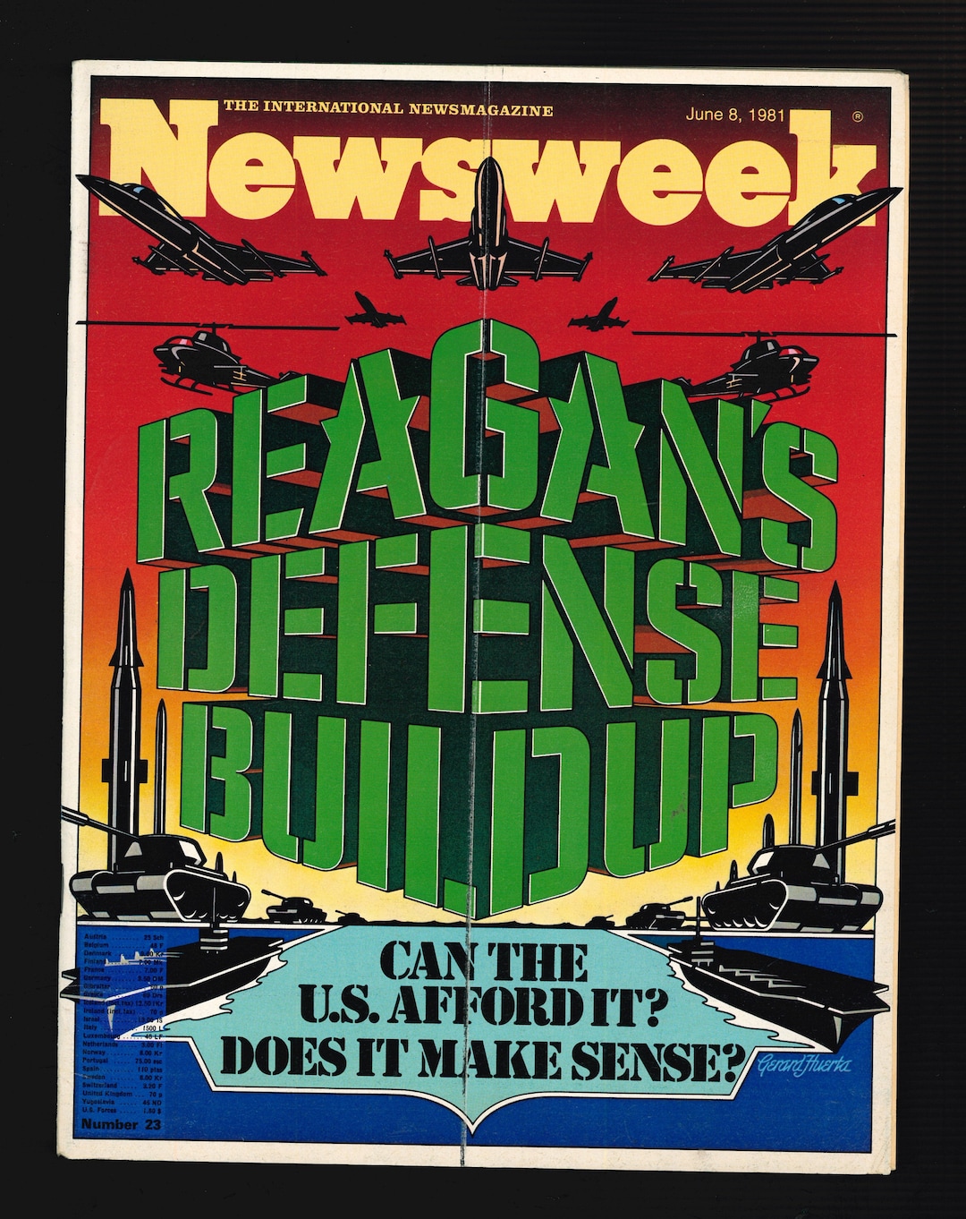 Newsweek Magazine June 8 1981 Reagan s Defense Buildup Etsy newsweek-magazine-june-8-1981-reagan-s-defense-buildup-etsy
