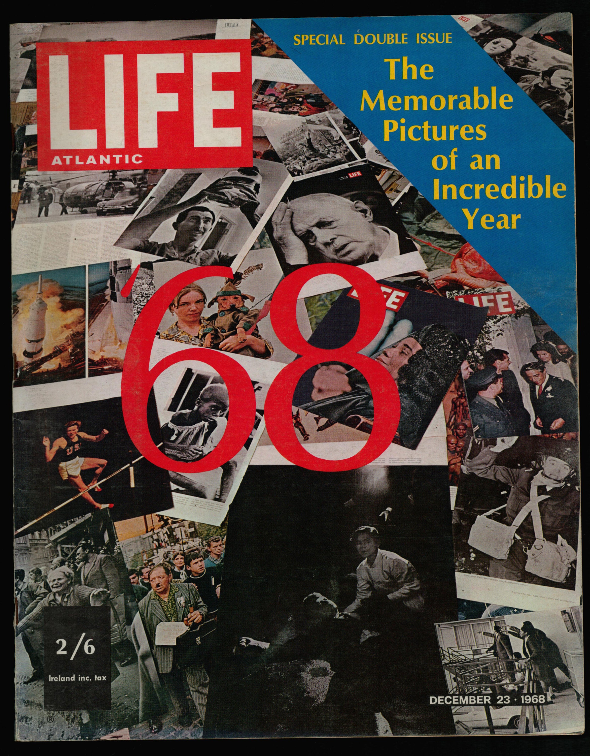 Life Atlantic Dec 23 1968 American Original Vintage Weekly