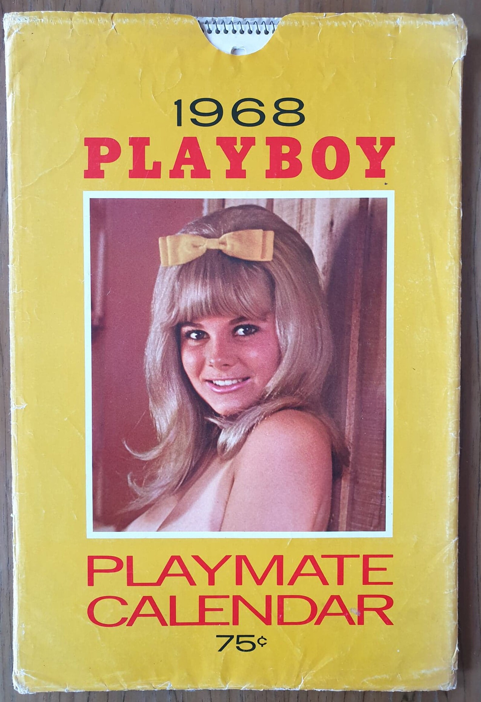 Playboy Playmate Calendar 1968 Original Vintage Collectable Glamour Enterta...