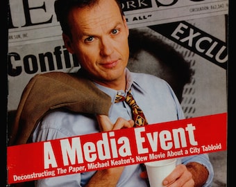New York Magazine March 21 1994 A Media Event Michael Keaton 30th