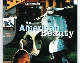 Scoot Quarterly Spring 2001 Magazine Scooter Lambretta Vespa