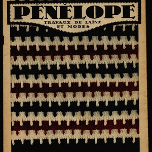 Penelope Wool Work no 72 July 15 1932 Feminine Original Vintage Fashion Magazine