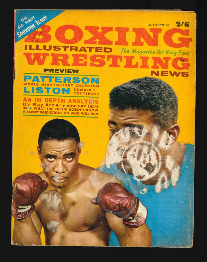 Boxing Illustrated 1961 1962 1963 Retro Vintage Original Magazine - Etsy