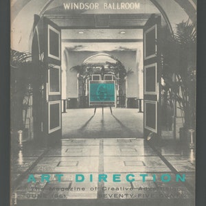 Art Direction June 1961 Magazine of Visual Communication