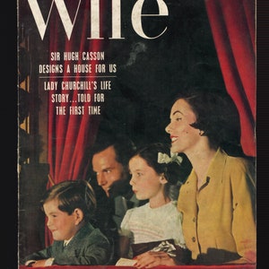 Housewife Back Issues 1954 Vintage Women Magazine 70th