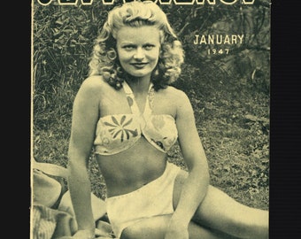 Health and Efficiency Jan 1947 Sunbathing and Health Magazine Small Format