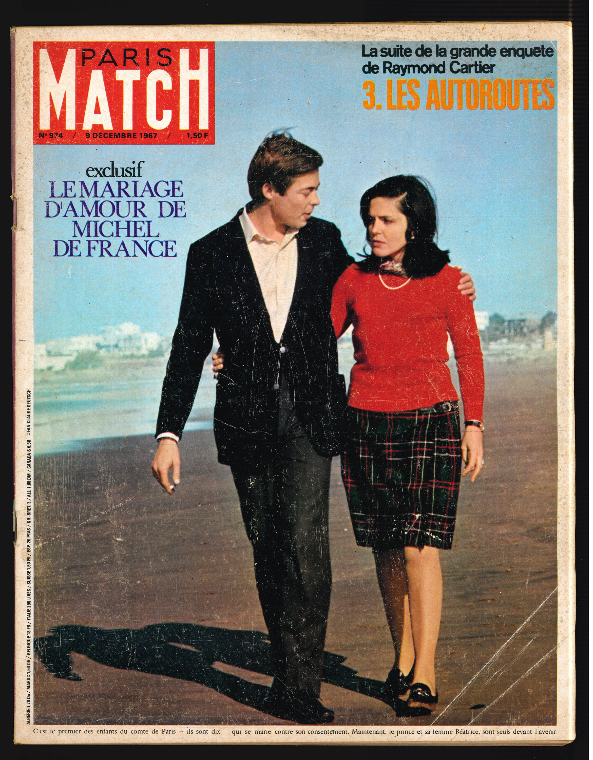 専用 paris match Love ❤ Covers Best 2 Paris Match Magazine Nov- Dec 1967 Farah Imperatrice Queen