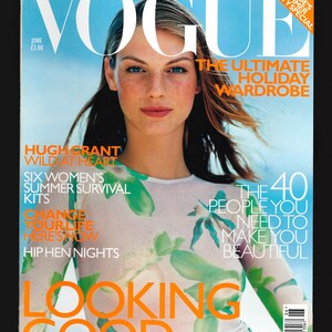 vogue アンジェラリンドヴァル Angela Lindvall Is a Supermodel Who