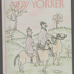 New Yorker May 28 1984 Original Journalism Vintage Magazine William Steig 40th