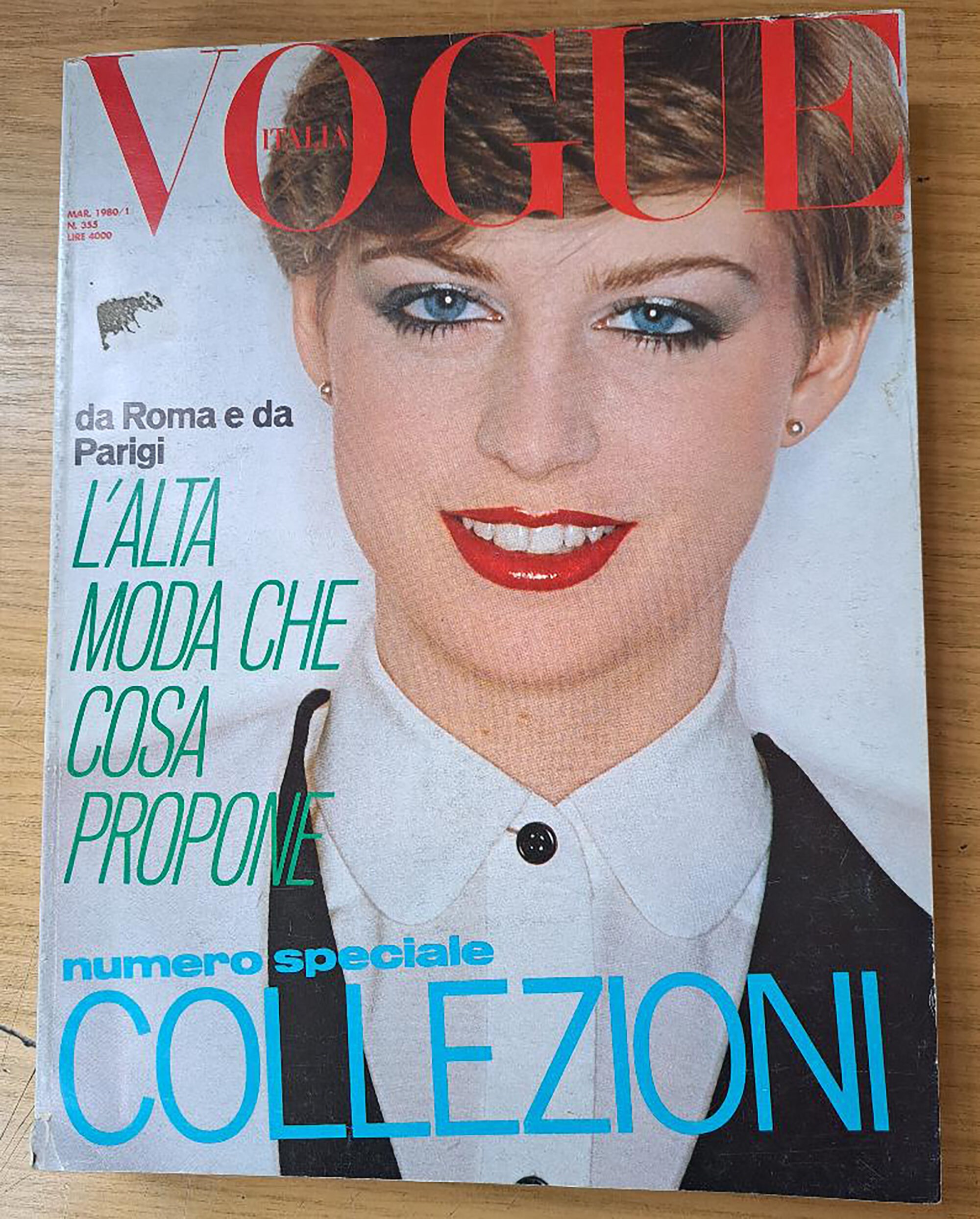 Vogue Italia No 355 March 1980 Original Vintage Fashion Magazine