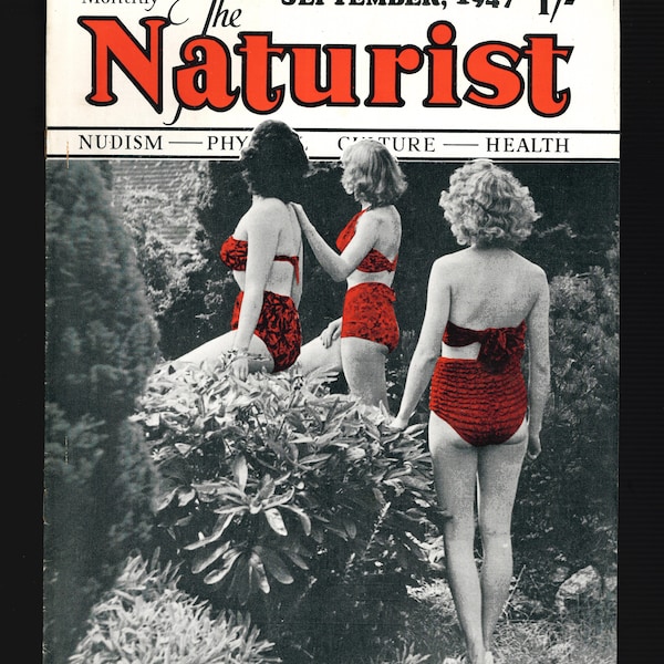 Vintage Magazines Nudism - Etsy