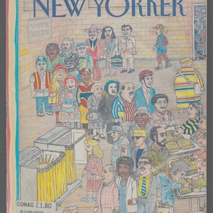 New Yorker Nov 9 1992  Original Vintage Magazine  Mark Alan Stamaty
