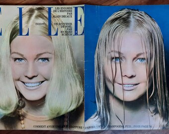 その他 ELLE French 6 MAI 1965 Elle Nov 18 and Dec 16 1965 French Original Vintage Fashion