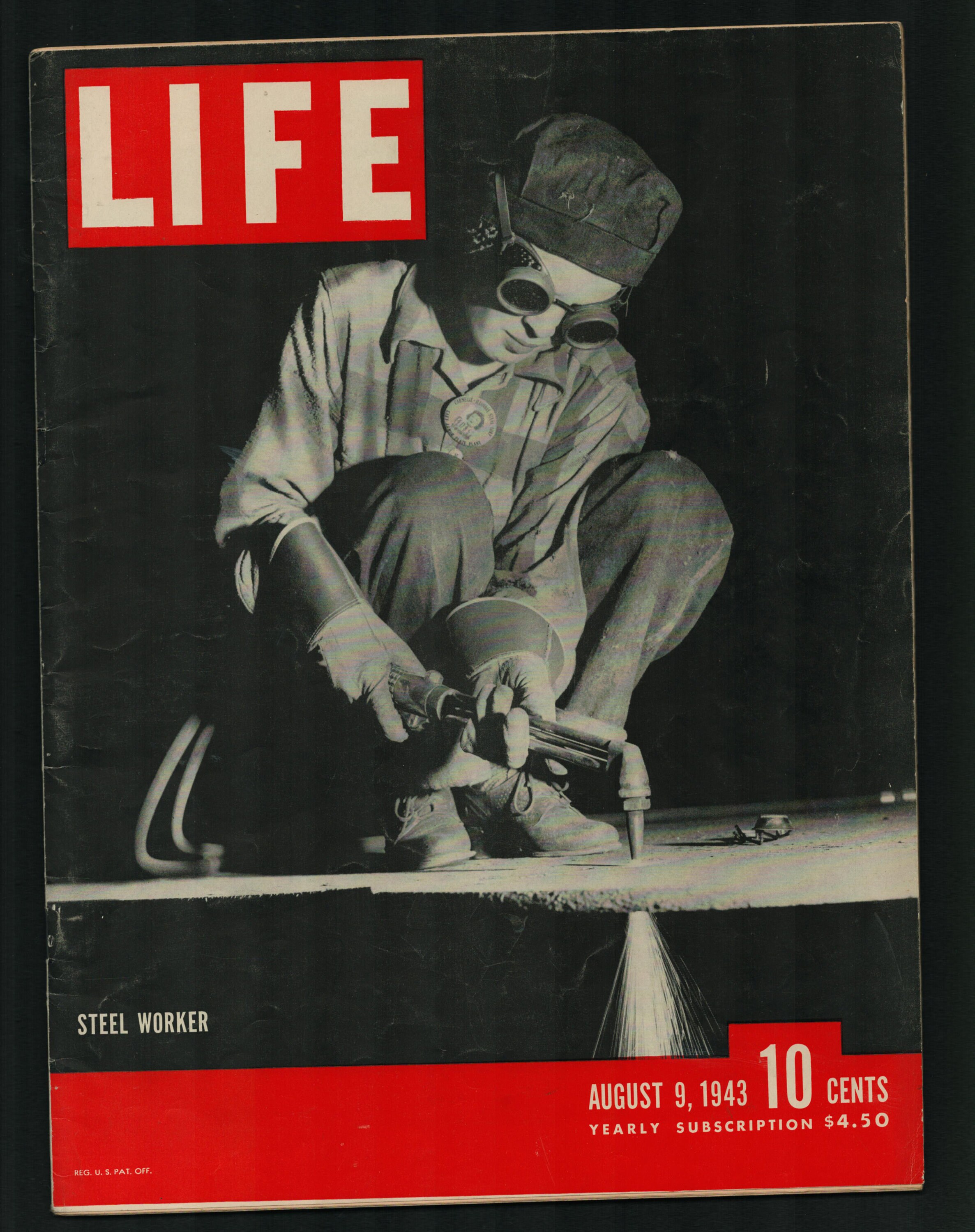 【希少】ライフマガジン 雑誌 LIFE 1943年8月16日号 LIFE Magazine August 16, 1943 @ Original LIFE Magazines.com