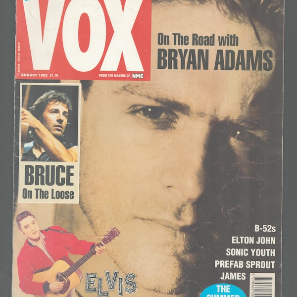 Vox Aug 1992 British Music Magazine.