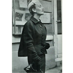 Suit, 1951 Original Tear sheet Window Mounted Ready for Framing