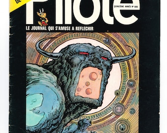 Pilote No 695 1972 French Comic Magazine