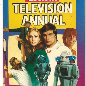 Look In Television Annual Book 1981 British  Gift Birthday Present inside The Police Cliff Richard Adam Ant Abba Worzel Gummidge Abba