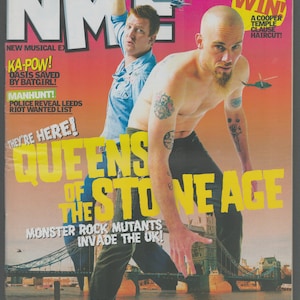 NME Oct 26 2002 New Musical Express Queens Of The Stone Age, Cave In, The Bandits 20th Birthday Gift Present