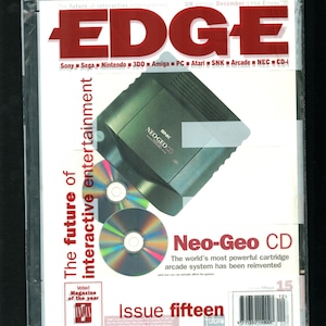 Edge No 15 Dec 1994 multi-format video game magazine 30th