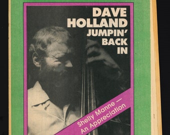 Jazz Times Nov 1984 Music Magazine. Dave Holland