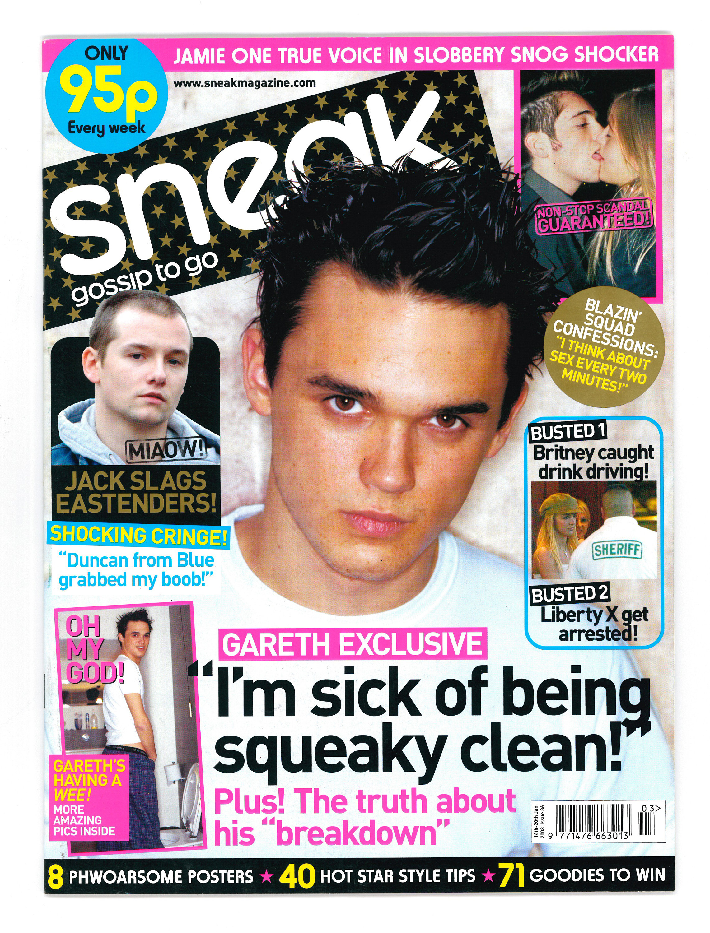 Sneak Issue 36 Jan 14-20 2003 Gossip Magazine - Etsy