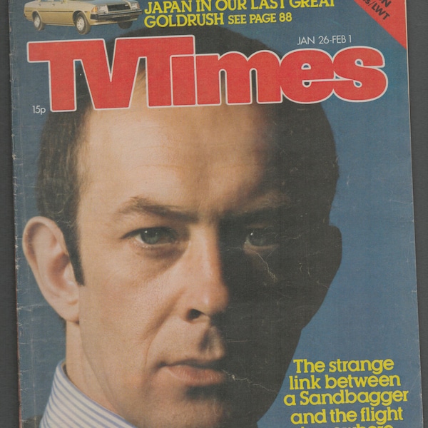 TV Times Jan 26-Feb 1 1980 London Thames LWT Roy Marsden Sandbagger