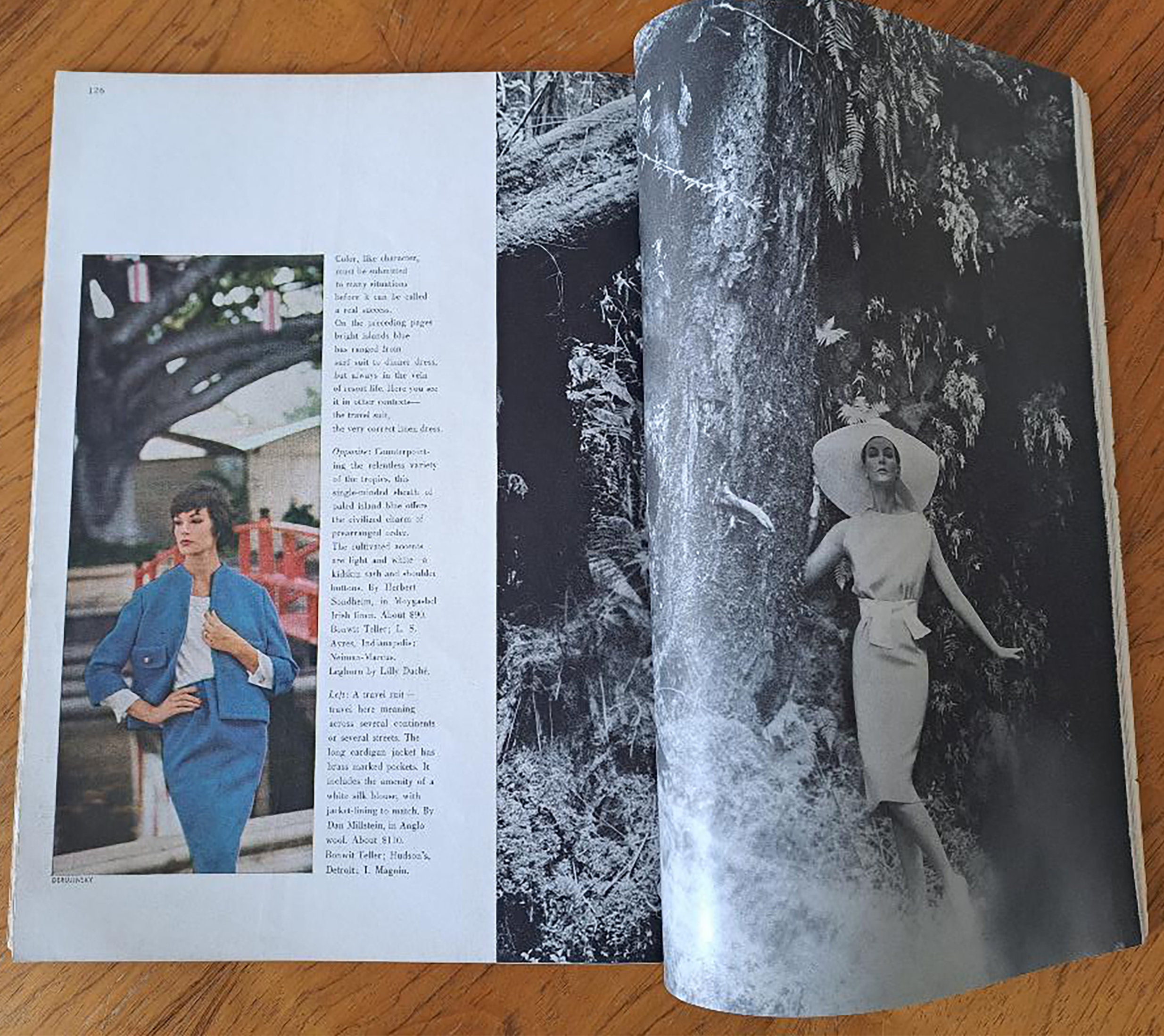 Harper's Bazaar US Jan 1959 Original Vintage Rare Retro