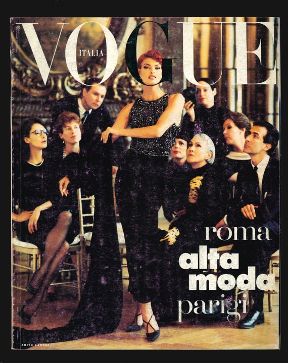 vogue italia 1991 別冊付録付き 　super model vogue italia 1991 別冊付録付き super model