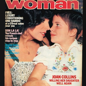 Woman Nov 22 1980 Vintage Magazine Fashion Beauty Cooking Joan Collins