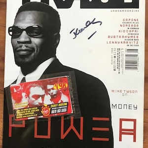 Trace Urban Magazine issue no 17 Aug 1998 Mike Tyson cover Power Money