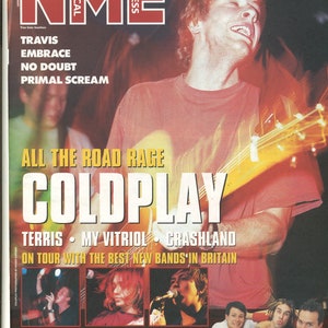 NME Royaume-Uni 25 mars 2000 Musique originale Reading Magazine 21e anniversaire cadeau cadeau Coldplay Travis Embrace No Doubt Primal Scream