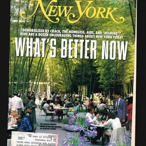 New York  Full Magazine May 22 1989 The Indoor Bamboo Grove