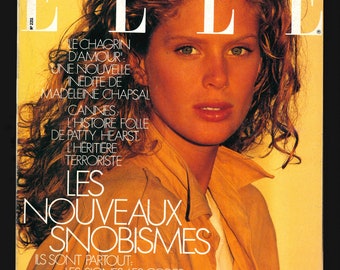 Elle 23 de mayo de 1988 Edición francesa Revista Vintage