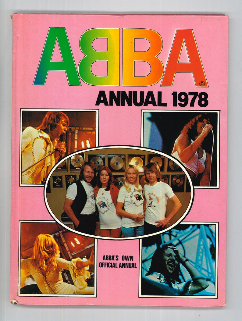 ABBA Magazine Books Annuals - Etsy