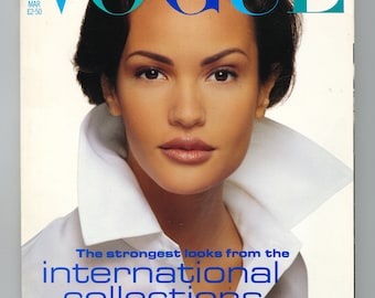 ヴォーグ UK 1992年11月号 英国オリジナルヴィンテージファッション