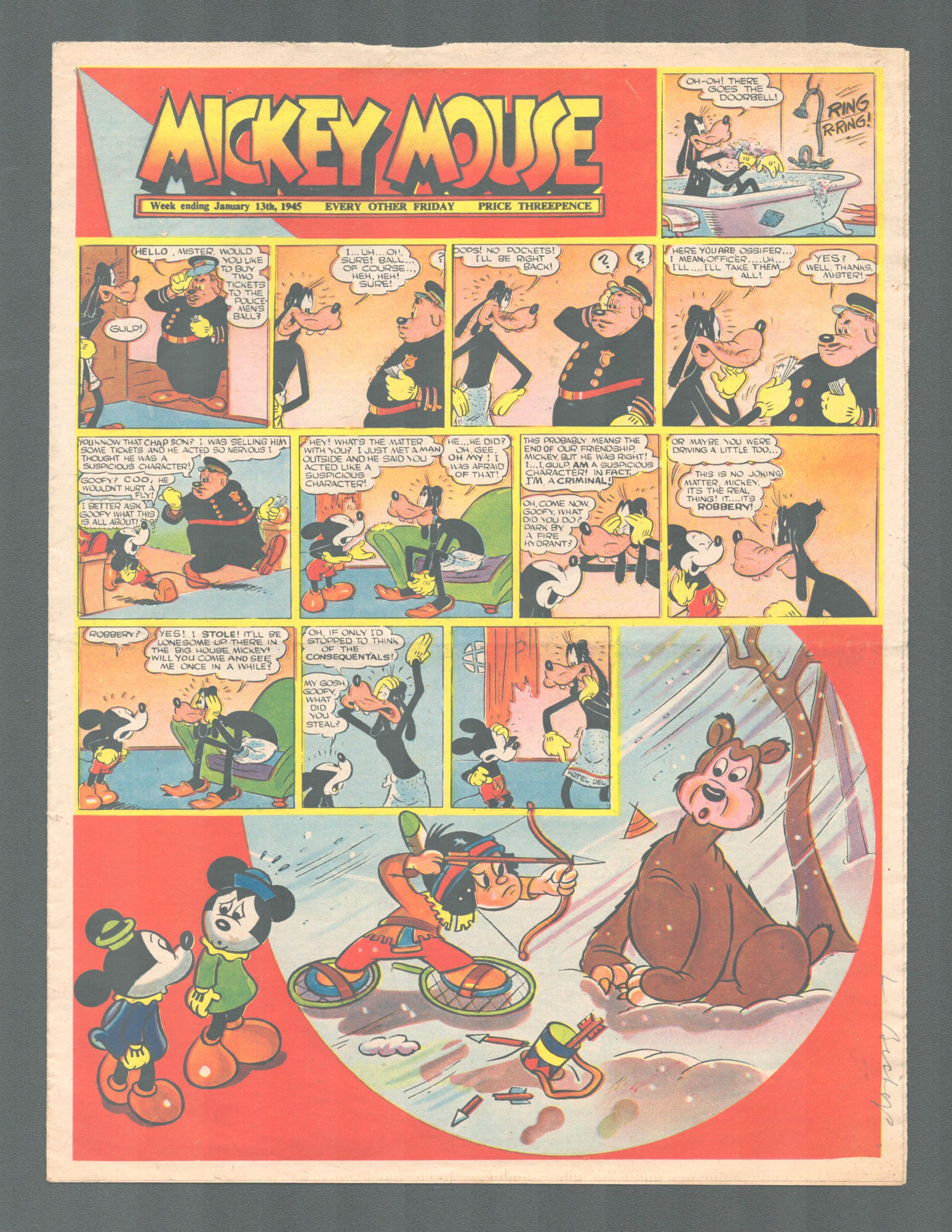 Mickey Mouse 1945 - Etsy Mickey Mouse 1945 - Etsy