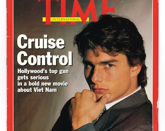 TIME EUROPE DEC 25 1989 Vintage Magazine Tom Cruise