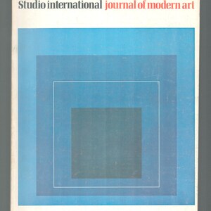 Studio International Sept 1968 Journal of Modern Art