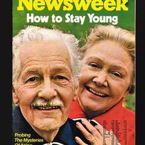 Newsweek April 16 1973  Original Vintage Magazine How To Stay Young