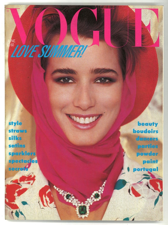 June 1991 /Vogue cover//ヴォーグ/アートポスター June 1991 /Vogue cover//ヴォーグ/アートポスター PRINT: June 1991