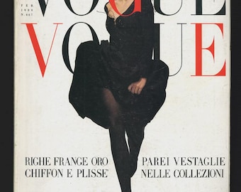 Vogue Italia Special No 32 Oct 1990 Original Vintage Magazine LIZA