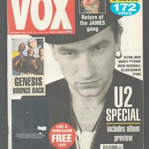 Vox Dec 1991 British Music Magazine.