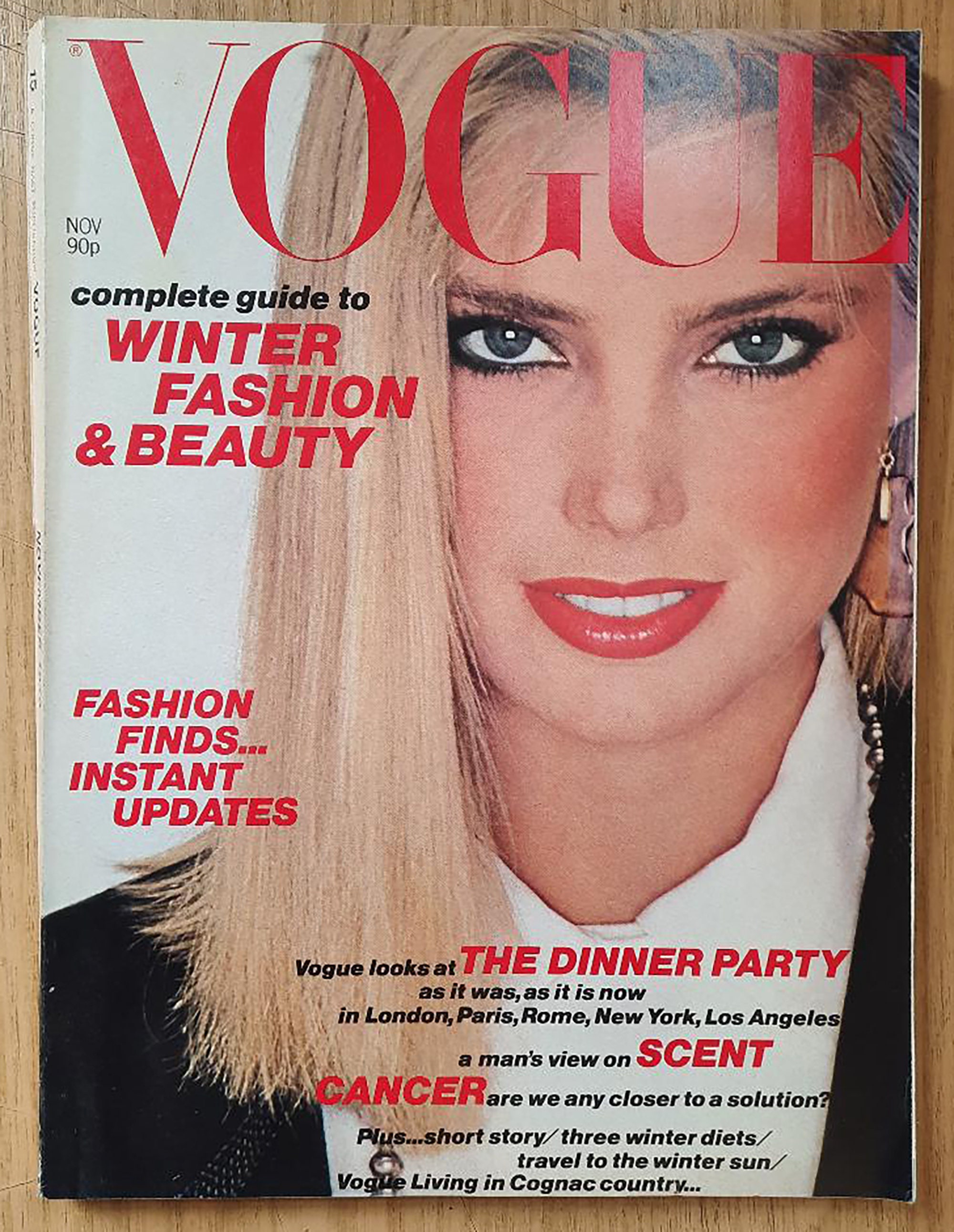 ヴォーグ UK 1979年11月号 オリジナル英国ヴィンテージ雑誌 誕生日
